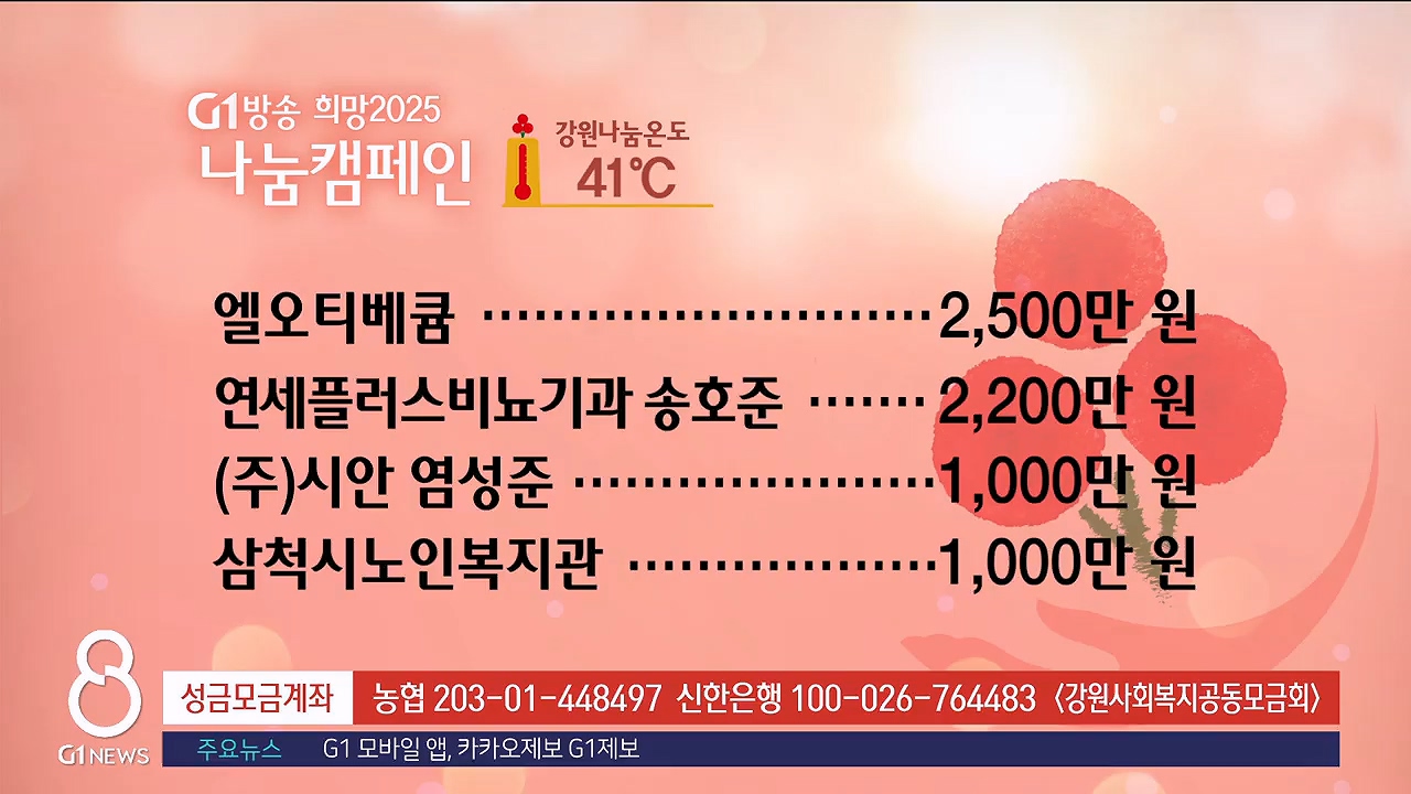 <2025 희망나눔 캠페인>